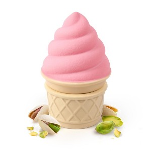 Fred Spice Ice Cream Shaped Herb Grinder, Ceramic Herb Prep Tool for Fresh Herbs & Botanicals, Compact Kitchen Gadget & Giftable Culinary Accessory - 1 of 4