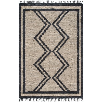 Nuloom Sloane Leather Flatweave Tassel Indoor Area Rug