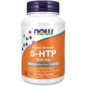 5-HTP 200 mg by Now Foods  -  120 VegCap - 1 of 3