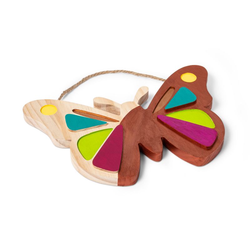 Hanging Wood Butterfly - Mondo Llama&#8482;, 3 of 9