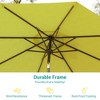 Sonkuki 9 FT Outdoor Patio Umbrella Market Table Umbrella With a Crank for Garden, Deck and Pool - 4 of 4