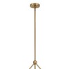 Crystorama Lighting Omni 6 - Light Chandelier in  Aged Brass - 4 of 4