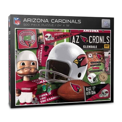 NFL Arizona Cardinals 500pc Retro Series Puzzle