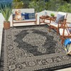 Indoor Outdoor Farmhouse Area Rugs for Backyard Deck Patio, Plush Thick Low Pile Throw Carpet for Bedroom Living Room Dining Room - 2 of 4