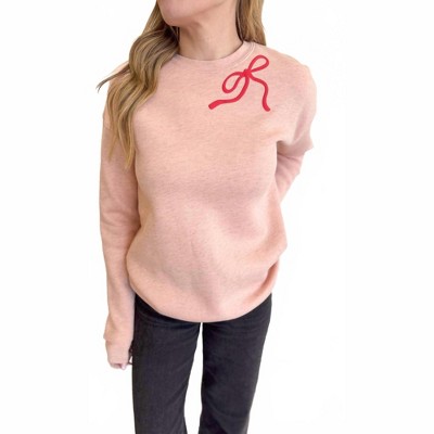 Women's Romee Ribbon Crewneck - OAT COLLECTIVE