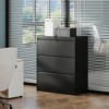 3 Drawer Lateral File Cabinet with Lock,Filing Cabinet for Home Office, Wide Storage for Letter/Legal/A4/F4, Silent Full-Extension Slides - 2 of 4