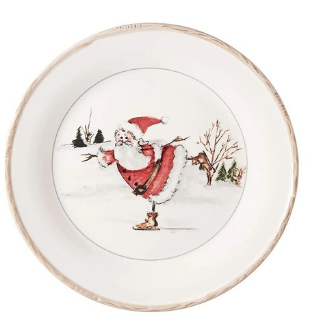 Christmas plate outlet set