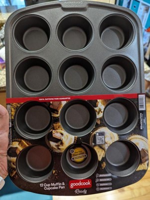GoodCook Ready Nonstick 12 Cup Muffin Pan