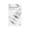 U Brands 3ct Magnetic Cord Wraps Olive Oil/Dusty Rose/Haze - 3 of 4