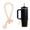Unique Bargains Round Bow Water Cup Pendant 1 Pc - 3 of 4