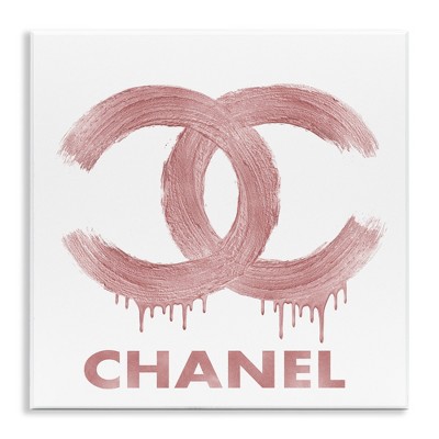 Stupell Industries Dripping Paint Fashion Brand, 12" x 12"
