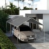 Outsunny 10 x 20ft Carport Roof, Canopy Replacement Cover, UV Resistant, with Ball Bungee Cords - 2 of 4