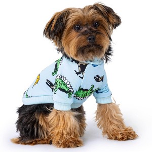 Rocky Thermal Fleece-Lined PET Sweater for Dogs, Puppies, Cats - Warm Coat Bodysuit One-Piece Jacket, Jammies with Leg Warmers - 1 of 4