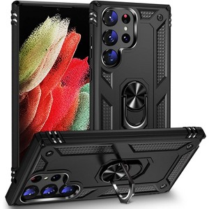 Entronix Case Compatible with Galaxy S22 Ultra - Dual-Layer Guard Gripstand - 1 of 4