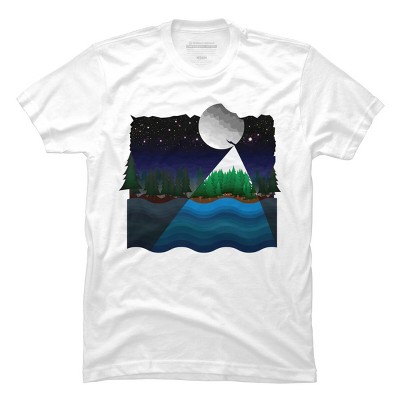 Men's Design By Humans Christmas night By recklessframee T-Shirt
