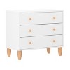 Buzz & Bloom Small Kids 3-Drawer Wood Dresser Chest for Bedrooms - 2 of 4