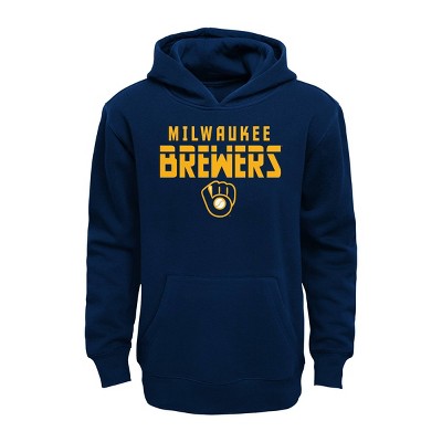 brewers short sleeve hoodie