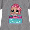- Lol Surprise! - Lets Unbox Graphic Short Sleeve Fleece Dress - 2 of 4