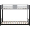 Streamdale Twin over Twin Bunk Bed with Vent Board and Trundle - 4 of 4