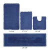 Lilly Crochet Collection 100% Cotton Tufted Reversible 4-Piece Bath Rug Set – Super Absorbent, Machine Washable Bathroom Mats with Crochet Pattern - 2 of 4