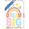 Trends International Hello Kitty and Friends: 19 Rainbow - Kitty Unframed Wall Poster Prints - 3 of 4