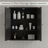 Celebalcony Modern Wooden Wall Cabinet – Water-Resistant Medicine Storage for Bathroom & Kitchen - 4 of 4