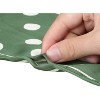 Allegra K Women's Polka Dot Small Skinny Double-Sided Neckerchief Neck Scarves - 4 of 4