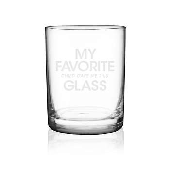 JoyJolt Star Wars™ Darth Vader™ Lightsaber Tall Drinking Glass - 14.2 Oz -  Clear