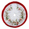 Kurt Adler 48-Inch Velvet Beaded Embroidered Tree Skirt - 3 of 4