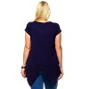 Women's Plus Size Embellished V-Neck Fenella Tunic Top - White Mark - 2 of 3