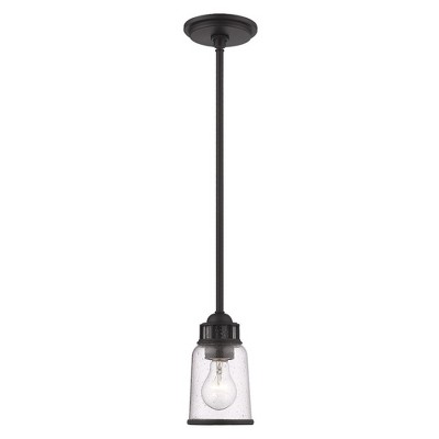 Livex Lighting Lawrenceville 1 - Light Pendant in  Bronze