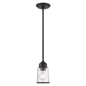 Livex Lighting Lawrenceville 1 - Light Pendant in  Bronze - 1 of 2