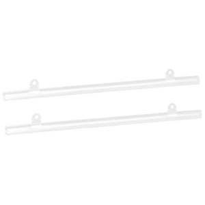 Unique Bargains PVC Poster Hanger Rail Poster Strip Bar with Clips for Poster Map - 1 of 4