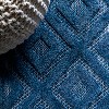Portmany Neutral Diamond Trellis Indoor/Outdoor Area Rug - JONATHAN Y - 3 of 4
