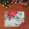 Unique Bargains Christmas Place Mats Linen Red Green White 13" x 17.7" 2Pcs - 2 of 4