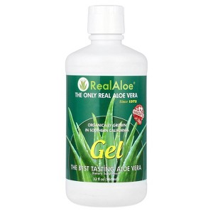Real Aloe Aloe Vera Gel, 32 fl oz (960 ml) - 1 of 2
