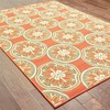 Oriental Weavers Montego 8323D Orange/ Ivory Indoor/Outdoor Area Rug - 2'5" x 4'5" - 2 of 3