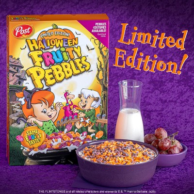 Post Halloween Fruity Pebbles Breakfast Cereal - 18.5oz