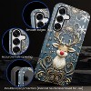 BONGEEK Case Compatible with Samsung Galaxy S25 Plus,Scratch Resistant Hybrid 2-Layer Hard Shell Bright Phone Case,Christmas Snowflake Reindeer Lovely - 3 of 4