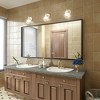 Apmir H Rectangular High-Strength Tempered Glass and Aluminum Alloy Framed French Cleat Mounted Wall Decor Bathroom Vanity Mirror in Matte Black - 2 of 4