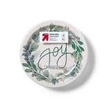 Holiday Disposable Dinnerware Plate 8.5" - Joy - 40ct - up & up™