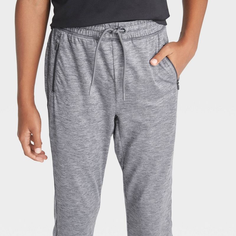 Boys' Soft Gym Jogger Pants - All In Motion™, 4 of 9
