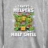Boys' - Teenage Mutant Ninja Turtles - Santas Helpers In A Half Shell Long Sleeve Graphic T-Shirt - 2 of 4
