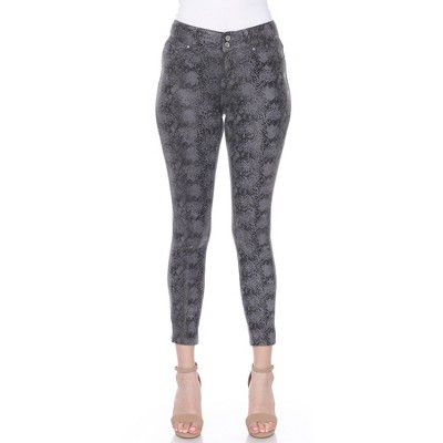 Women's Faux Suede Snake - White Mark