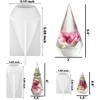 JDICTION Set of 5.5'', 4'', 2.8'' Cone Mold for Resin, Large Bracelet Holder/Ring Holder Mold - 2 of 4