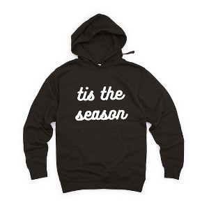 Simply Sage Market Women's Graphic Hoodie Tis The Season Bold Cursive - 1 of 2