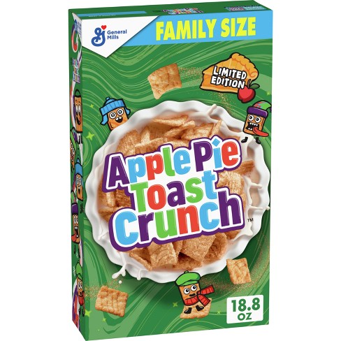 Cinnamon Toast Crunch Apple Pie Toast Crunch Family Size Cereal - 18.8oz - image 1 of 4