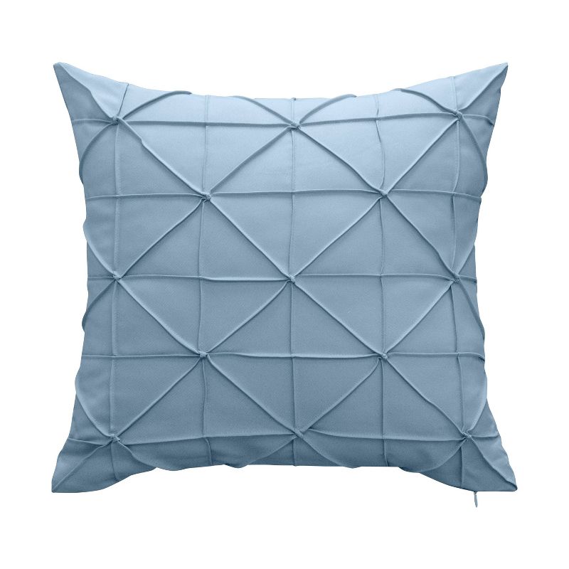 Fishnet Pleat Indoor/Outdoor Throw Pillow - Edie@Home, 1 of 8