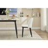 Swivel Bar Stools Set, Upholstered Barstools with Sturdy Metal Base, for Kitchen, Dining Room, Home Bar - 2 of 4