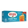 Red Rose Family Size Iced Tea 24 Individually Wrapped Tea Bags Pack of 6 - 3 of 4